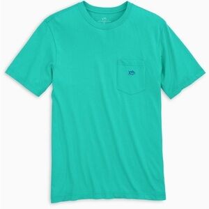 Southern Tide Men's Embroidered Skipjack Pocket Tee (Size: Large)